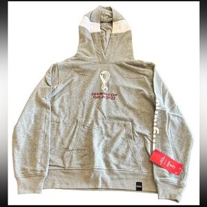 FIFA Licensed Soccer Futball World Cup Team England Hoodie Sweatshirt Size Large